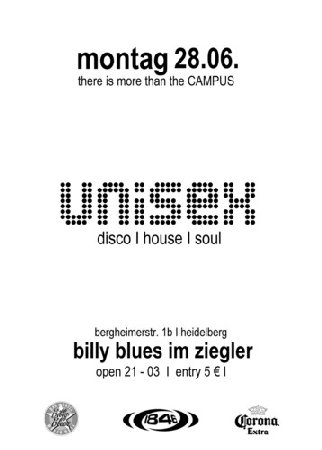Unisex Werbeplakat